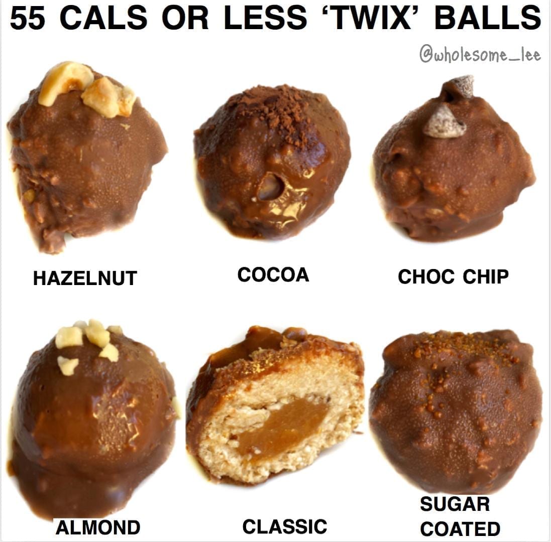 No Bake ‘Twix’ Balls