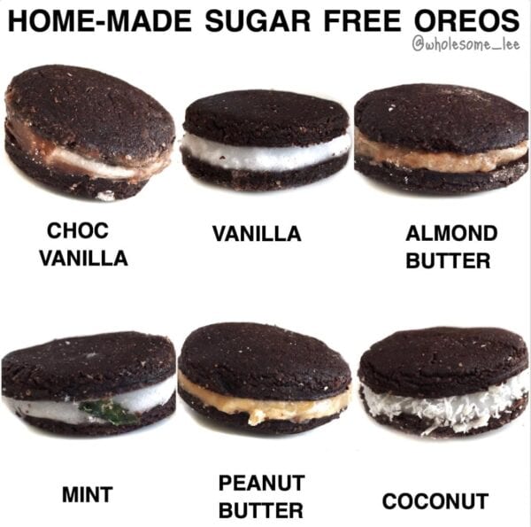 Homemade Sugar Free Oreos | Wholesome Lee