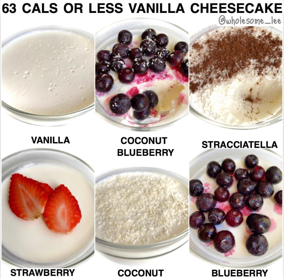 Low Calorie Vanilla Cheesecake