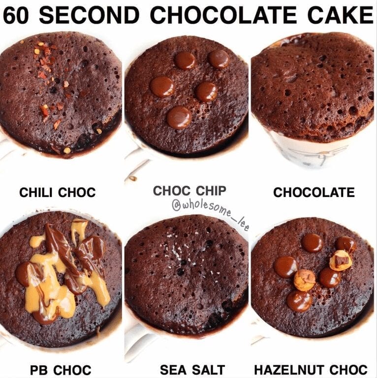 60 Second Chocolate Cake