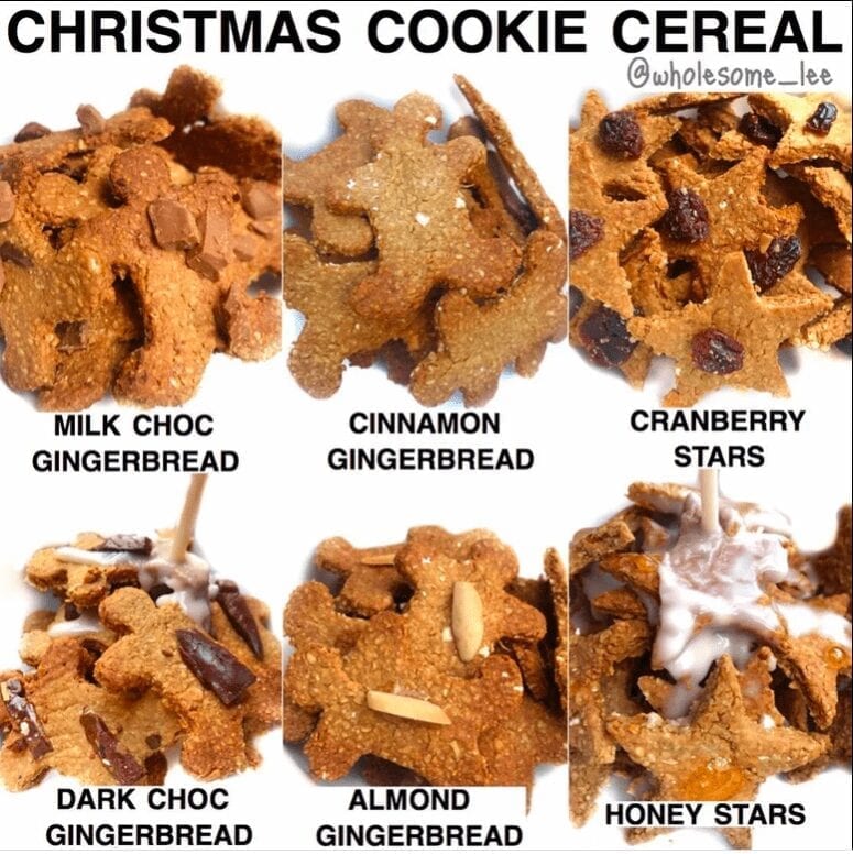 Christmas Cookie Cereal