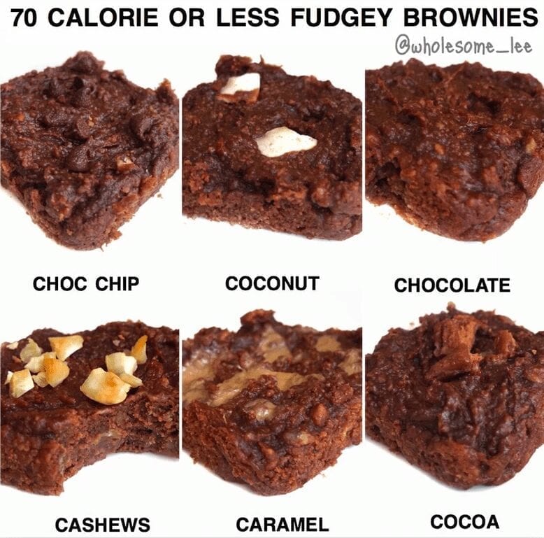 Low Calorie Fudgey Brownies