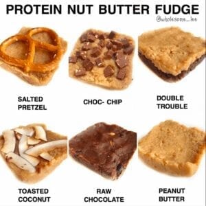 Protein Nut Butter Fudge
