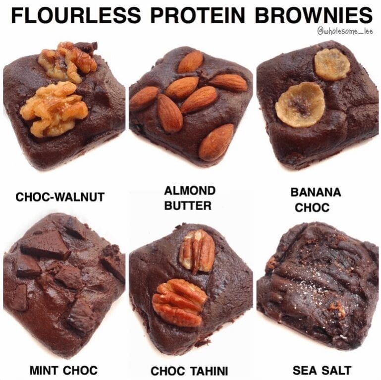 Flourless Protein Brownies
