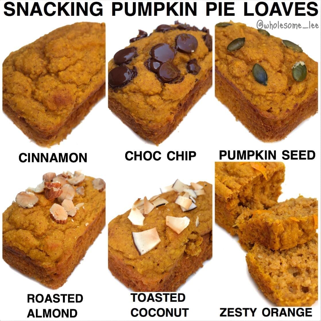 Snacking Pumpkin Pie Loaves