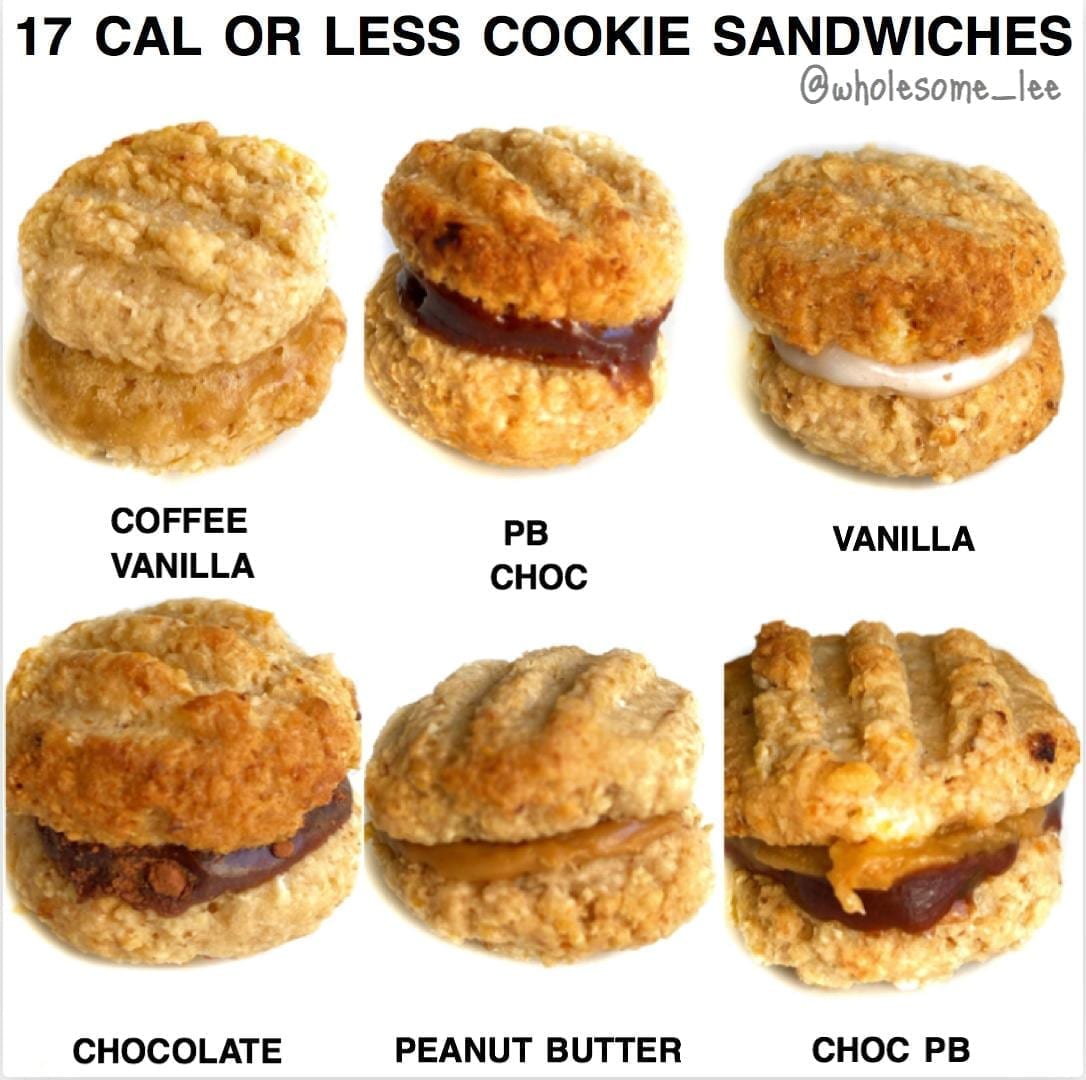 Low Calorie Cookie Sandwiches