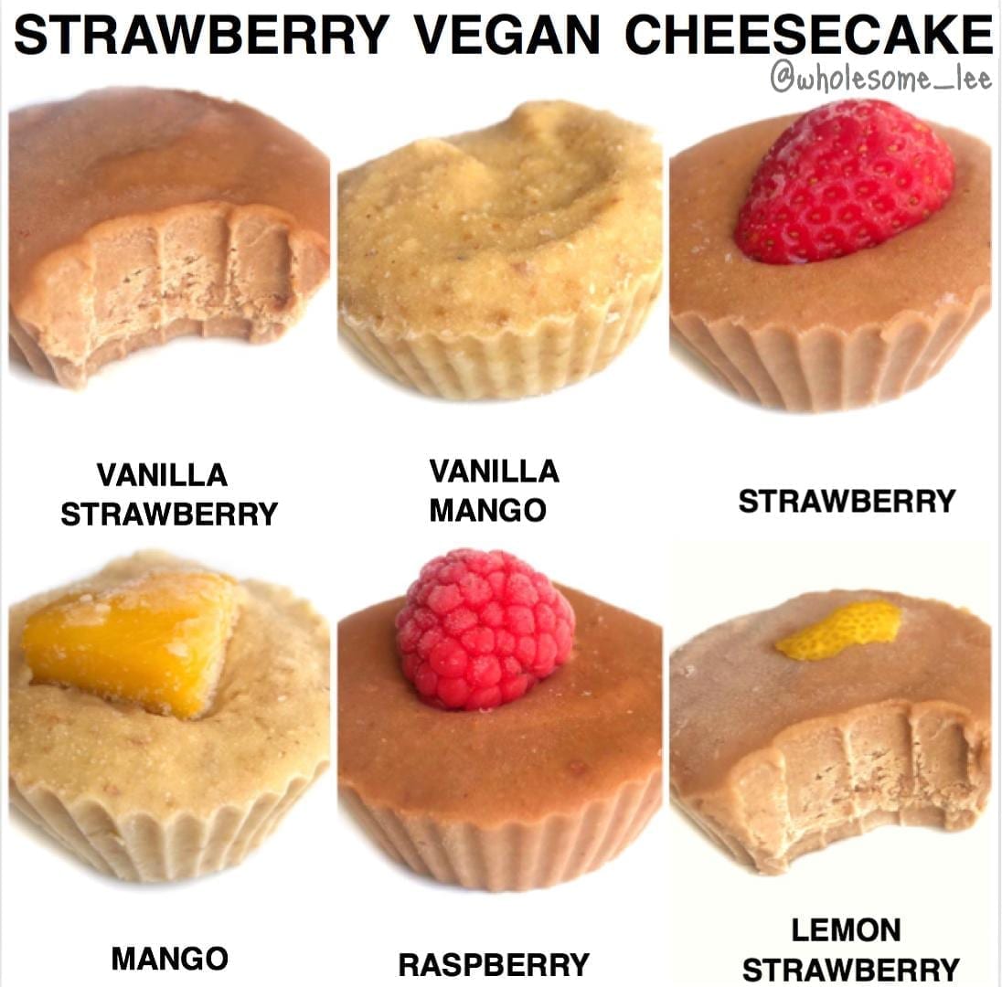 Strawberry Vegan Cheesecake