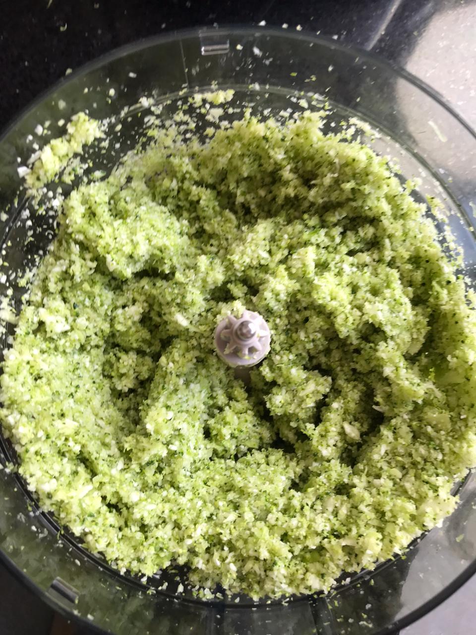 Blending cauliflower & broccoli in a high speed blender