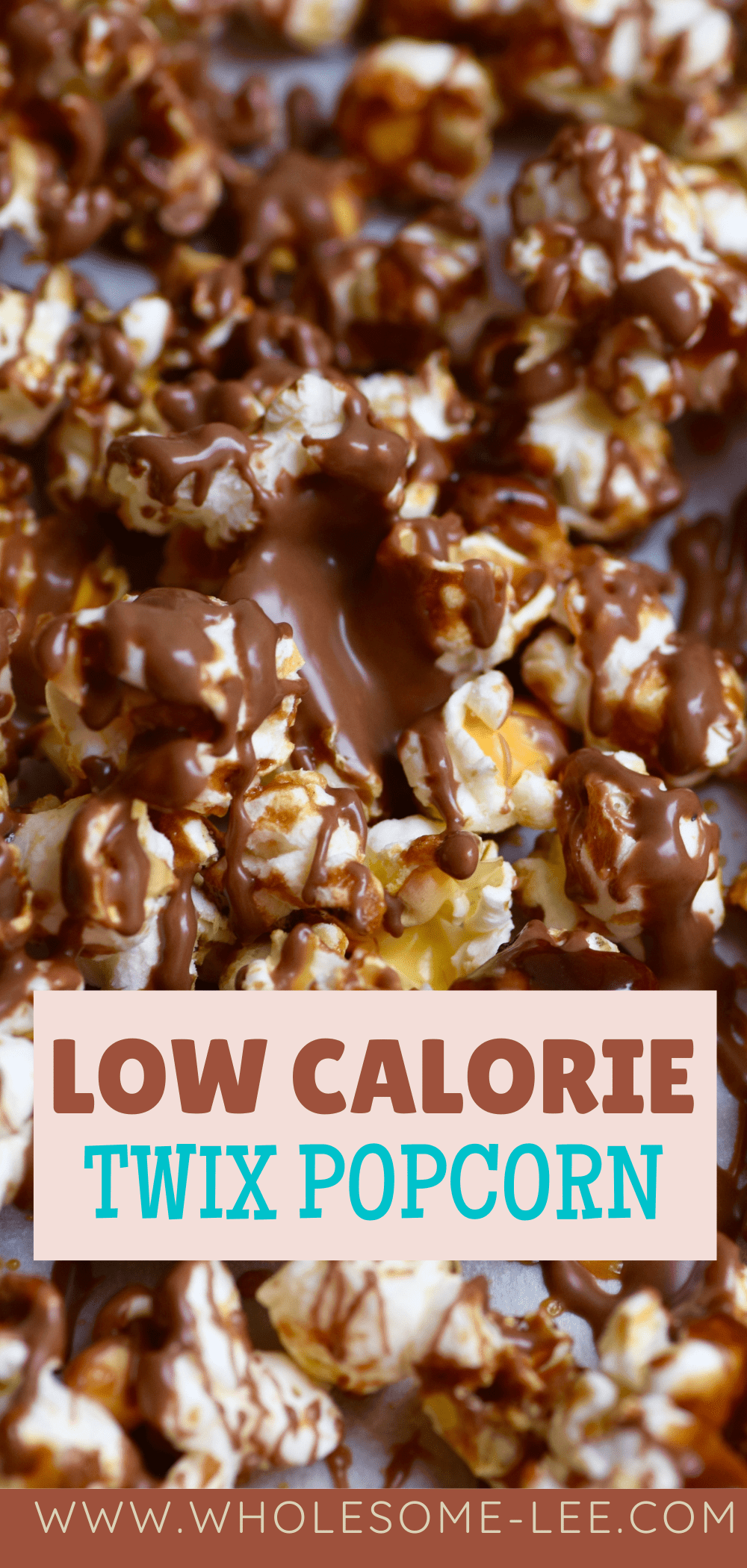 Low calorie twix popcorn