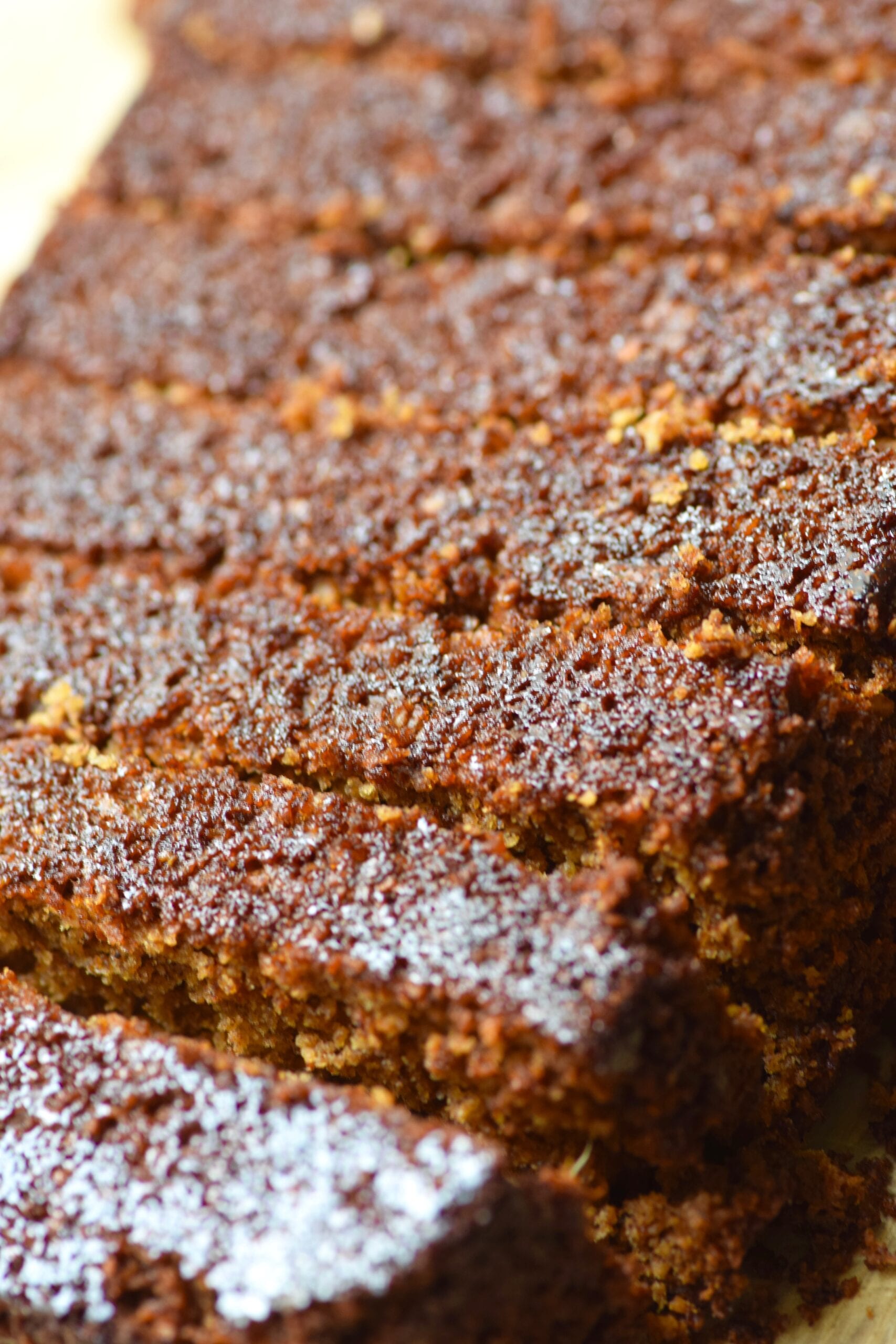 Oatmeal gingerbread loaf