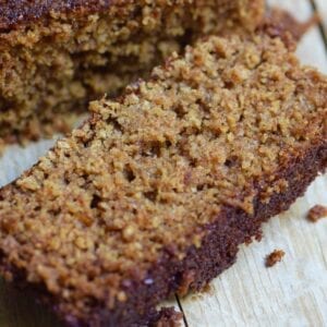 Most delicious gingerbread loaf