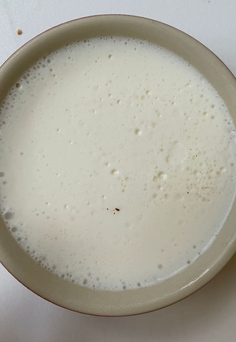 Set vanilla no bake protein cheesecale