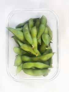 Edamame protein source for weight loss meal