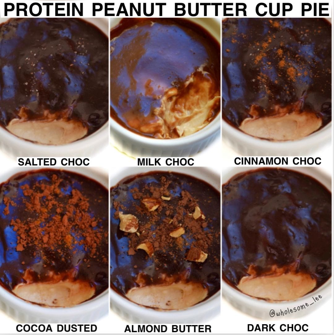 Single Serving Protein Peanut Butter Pie