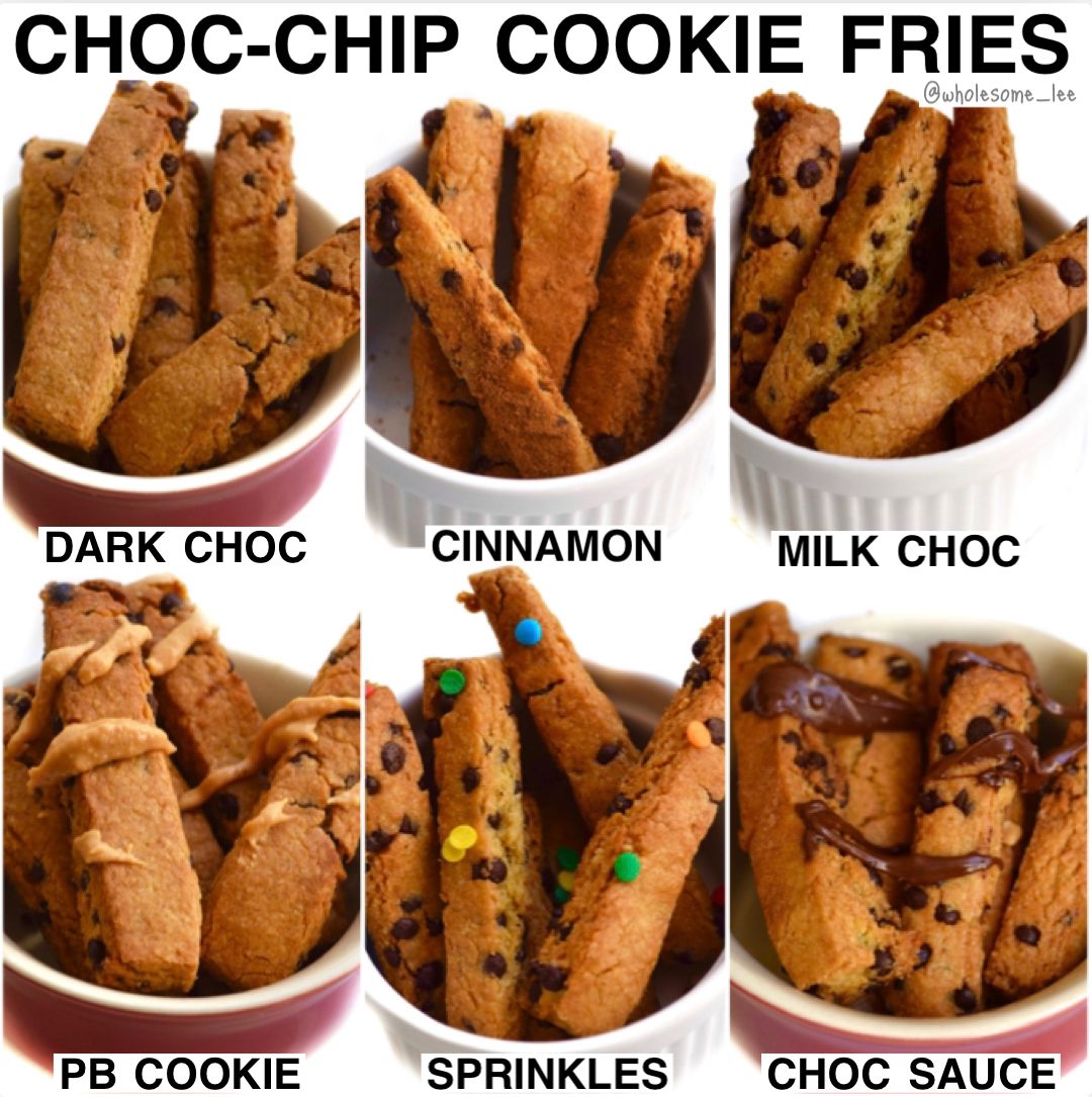 Chocolate Chip Cookie Fries