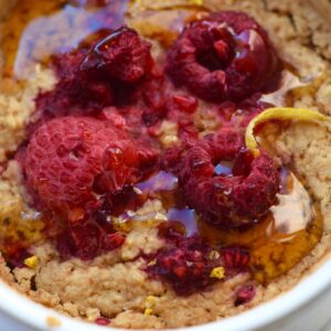 Raspberry mug cake recipe