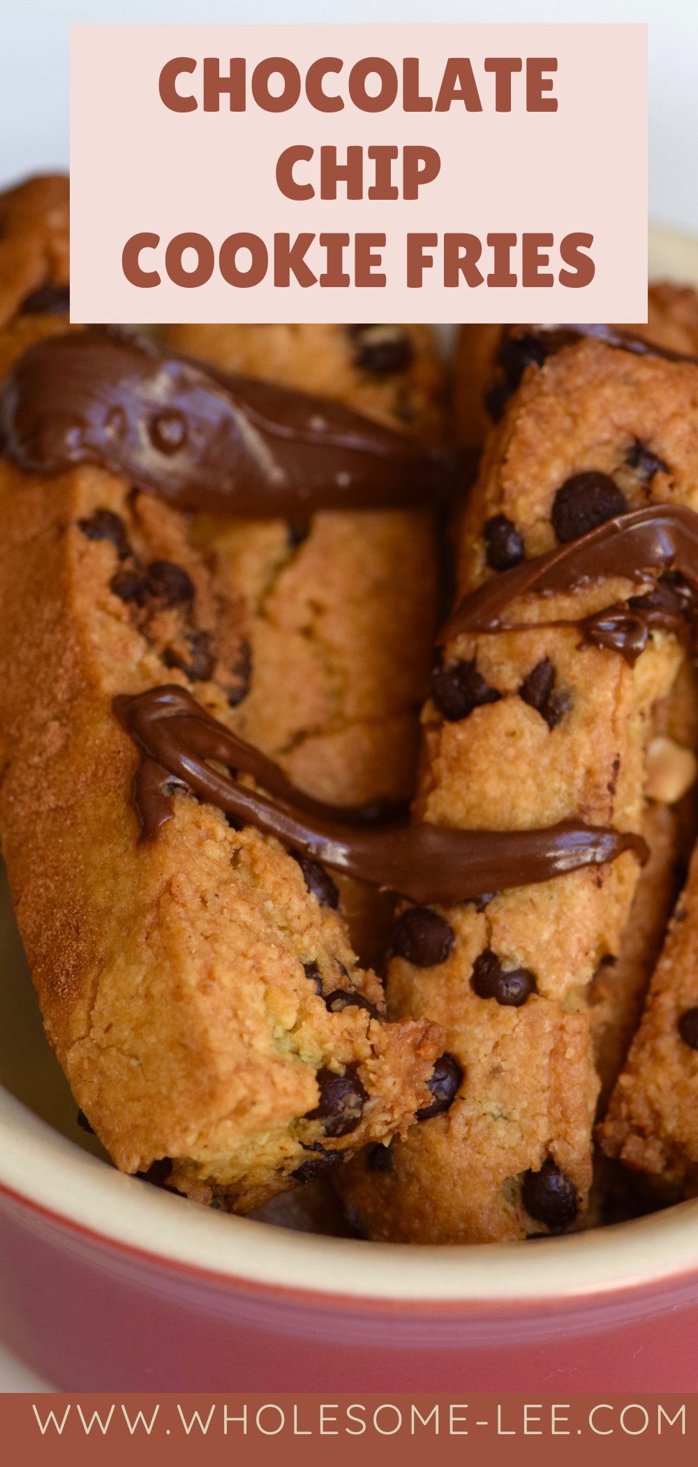 Chocolate chip cookie fries