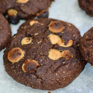 Peanut Butter Caramel Chocolate Chip Cookies