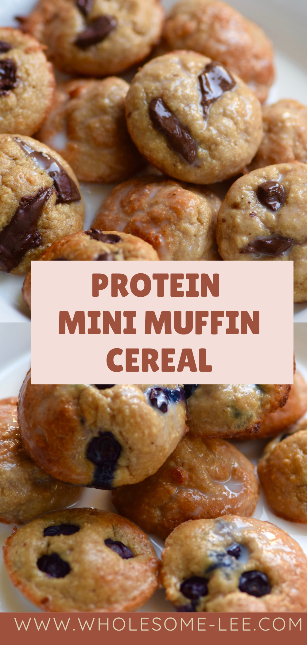 High Protein Mini Muffin Cereal - Wholesome Lee