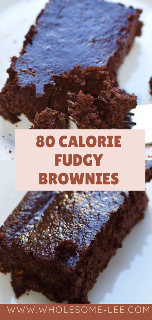 Ultimate Low Calorie Fudgy Brownies - Wholesome Lee