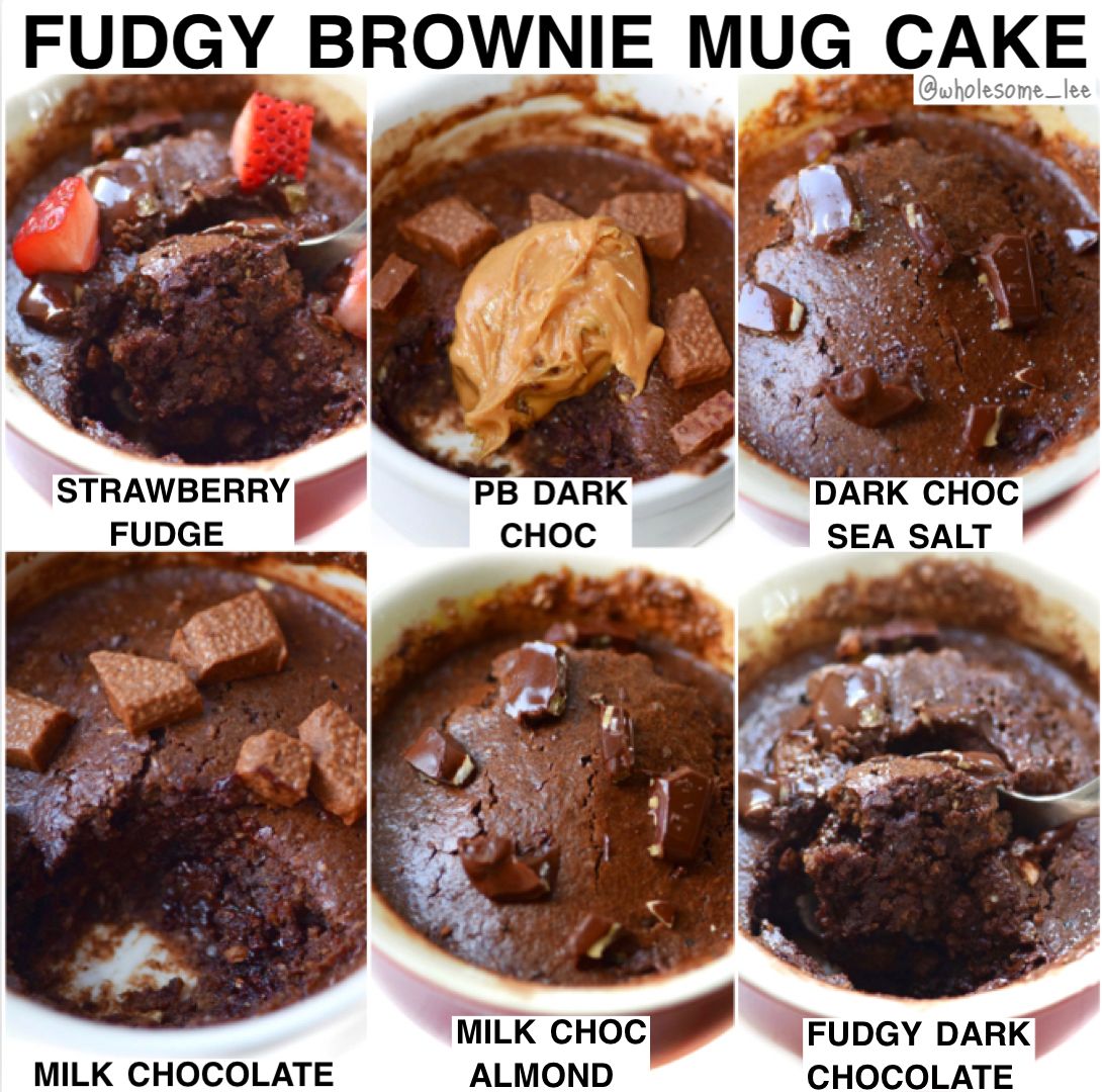 Fudgy Brownie Mug Cake