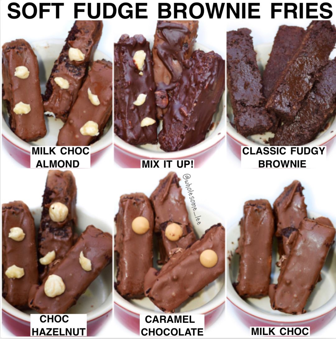 Soft Fudge Brownie Fries