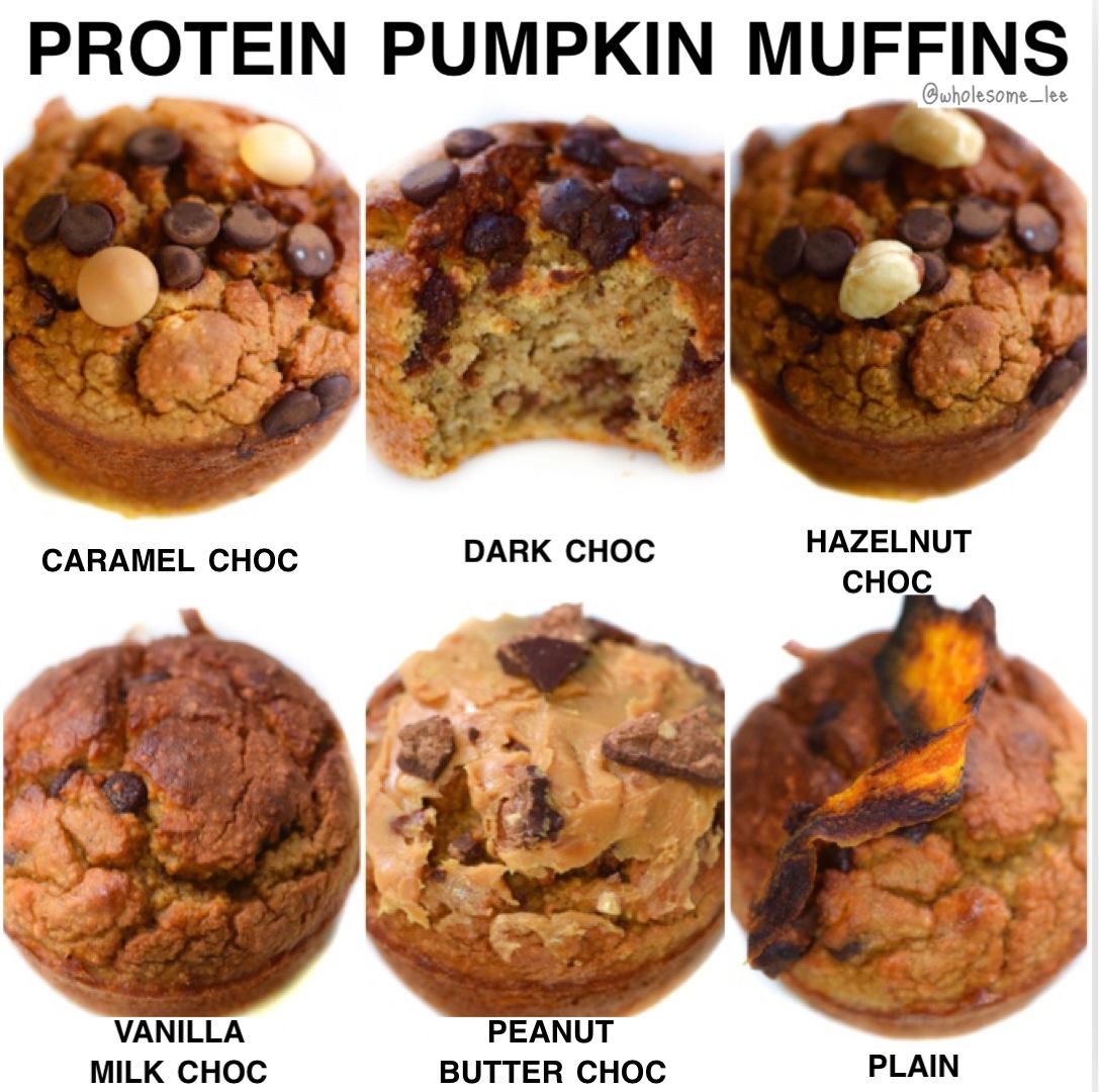 Pumpkin Protein Muffins