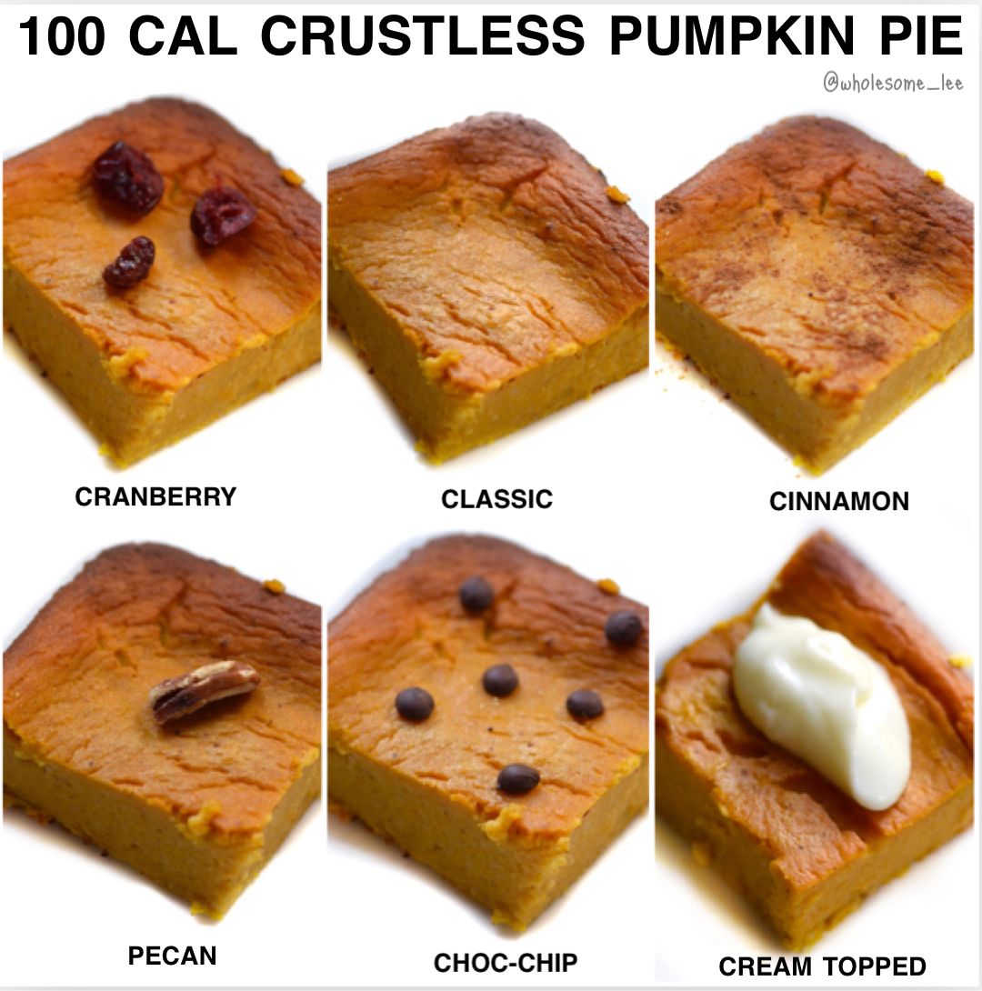 Crustless Pumpkin Pie
