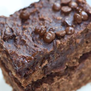 Oatmeal breakfast brownie